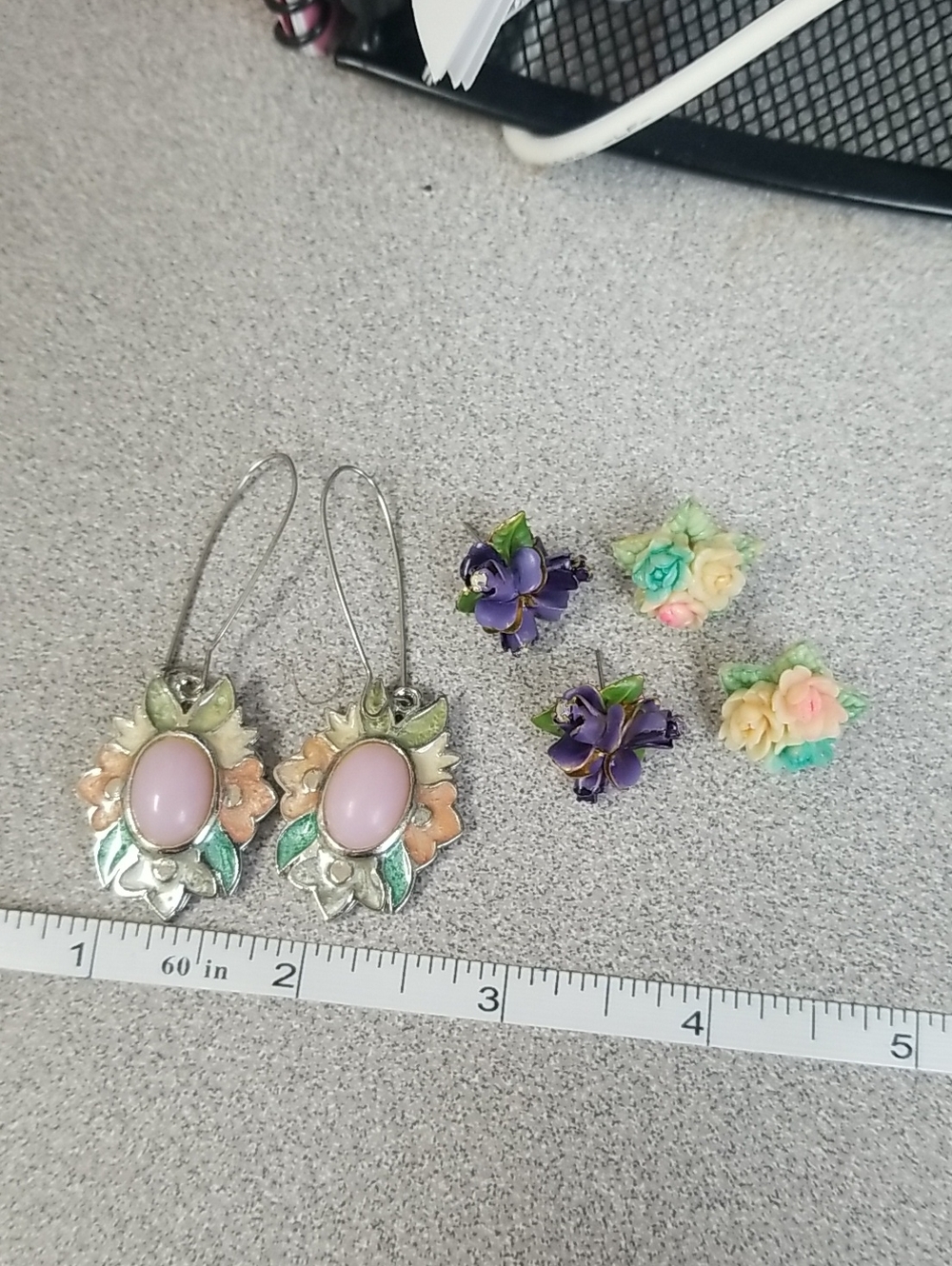 Vintage Floral Spring Earring Bundle